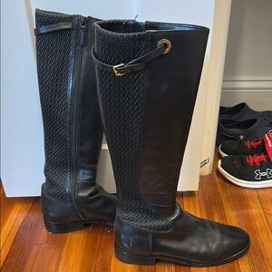 Cole Haan Leather Knee-High Boots